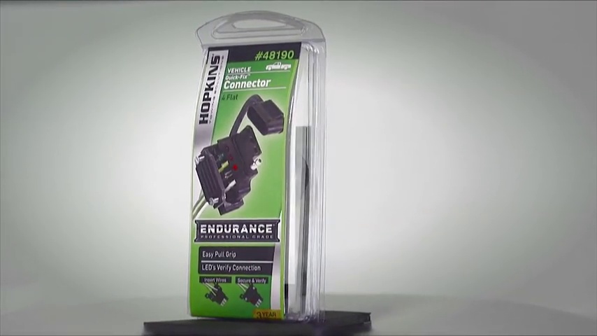 Hopkins 48190 Endurance Quick Fix Vehicle Side 4-Flat Connector on Amazon Live
