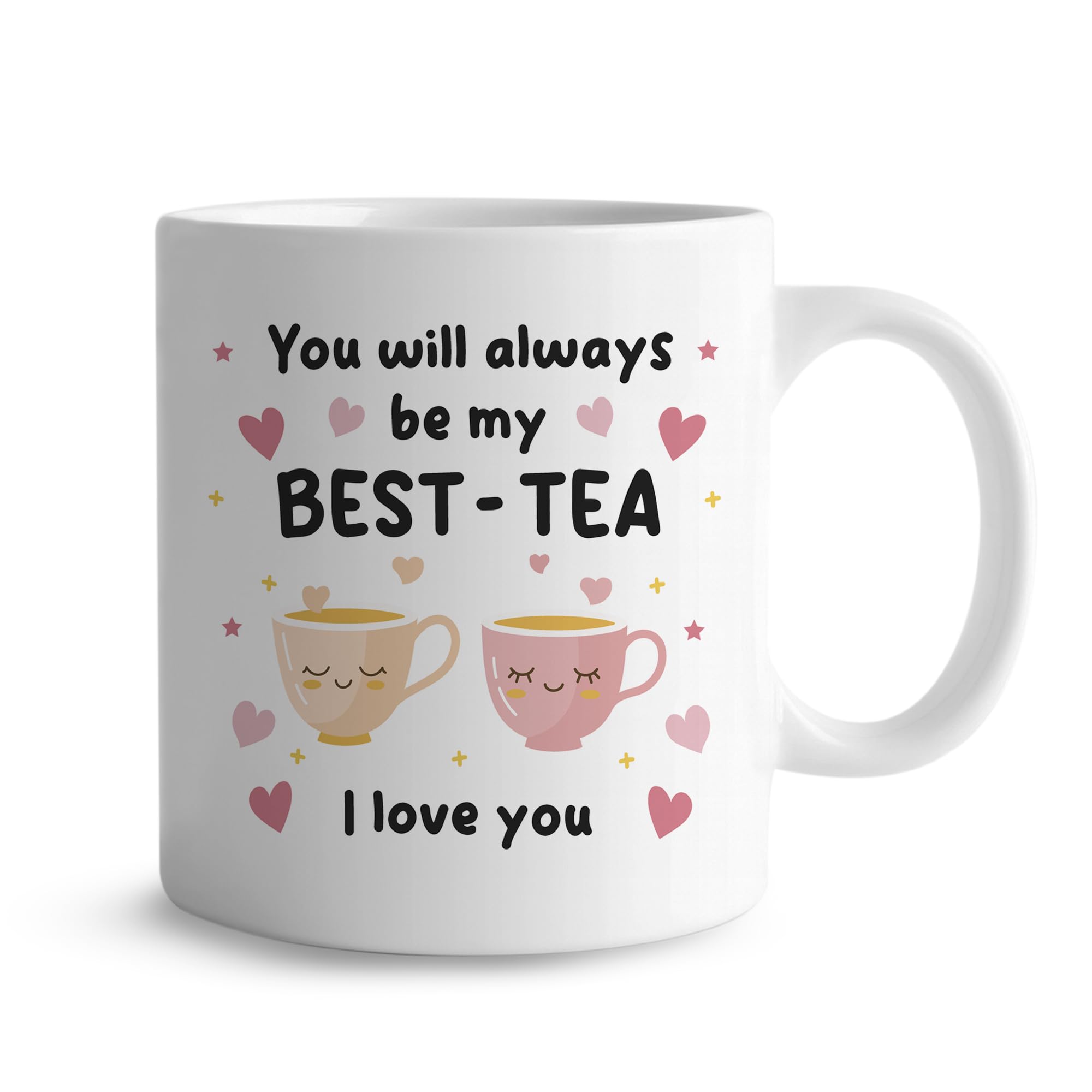 RED OCEAN Mug for Best Friend, Best Friend Gift for Birthday, My Tea Mug, Bestie Gift, Birthday, Friendship, Her, Her