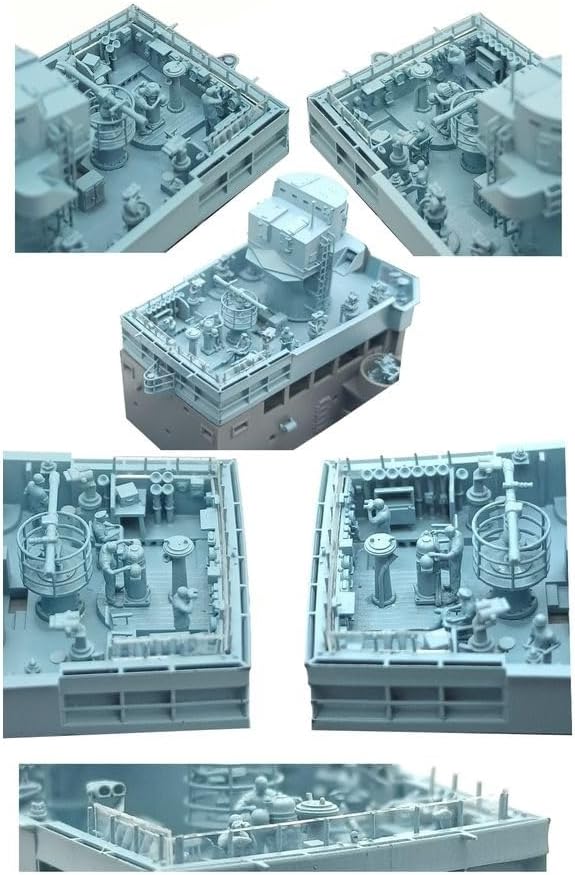 バンカースタジオ 1/350 HMS ナイアド ディテールアップセット (トランペッター 05366用) プラモデル用パーツ BST