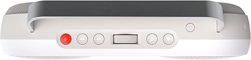 Miniatura 9 de Polaroid P3 (gris) - Altavoz Bluetooth portátil, con radio por Internet, sonido potente de 35 W, batería de 15 horas, USB-C, emparejamiento estéreo