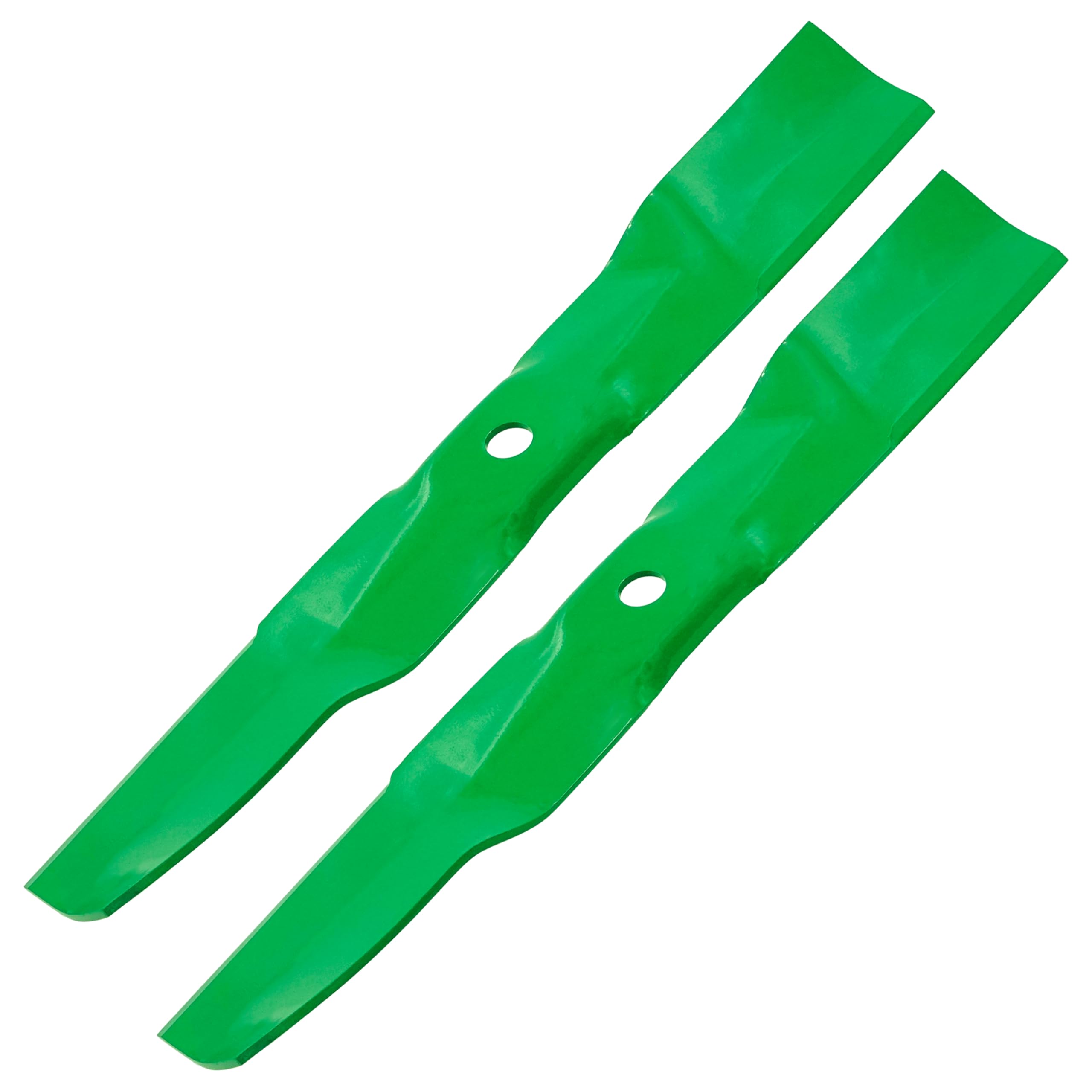 Caltric 42" Deck Standard Blades Compatible with John Deere Z315E Z320M Z320R Z335E Z335M Ztrak Z345M Z345R Ztrak