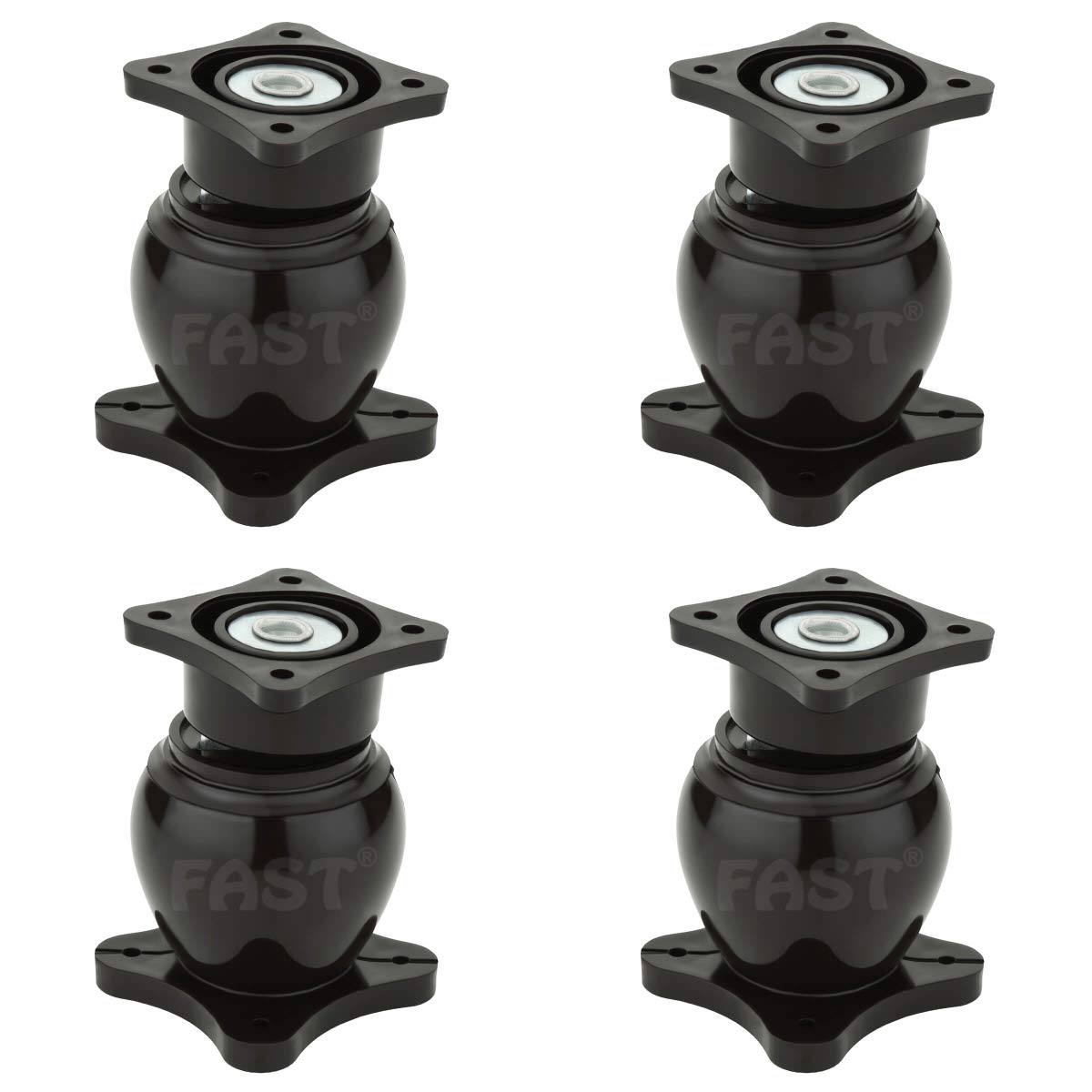 FAST DM02P Heavy Wall Mounted Magnetic Door Stopper Catcher 5 Number Size for Doors Stop 4pcs (Brown) (B08CHB712N) Amazon Price History, Amazon Price Tracker