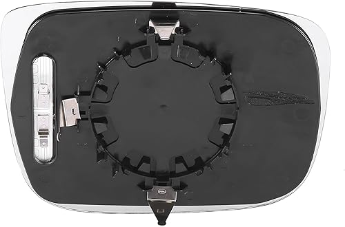 Miniatura 5 de X AUTOHAUX Espejo retrovisor izquierdo del lado del conductor de reemplazo de cristal con calefacción Wplaca de respaldo para Volvo XC60 2010-2016