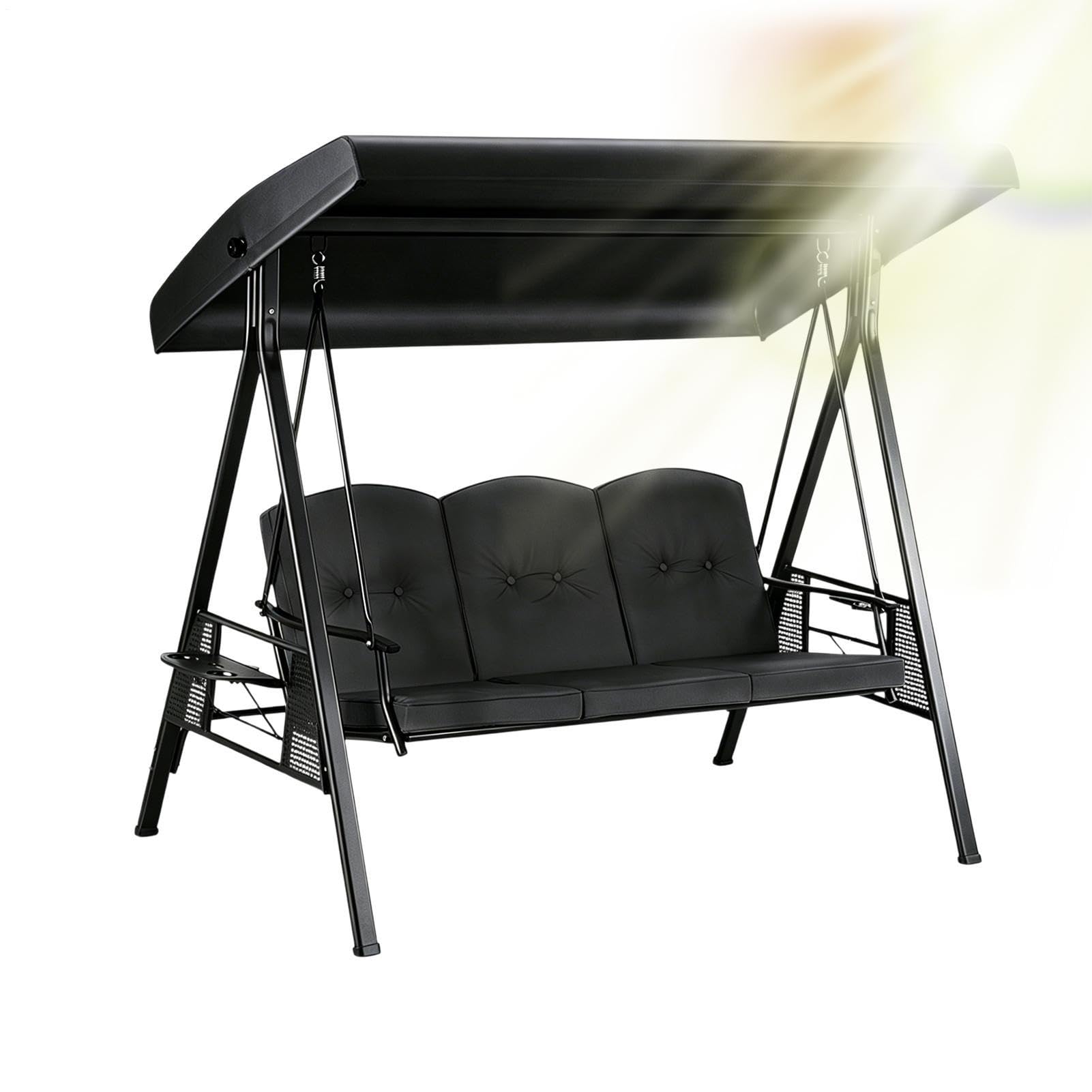 Housse De Remplacement De Toit De Balancelle Résistant au Vent, Anti-UV,