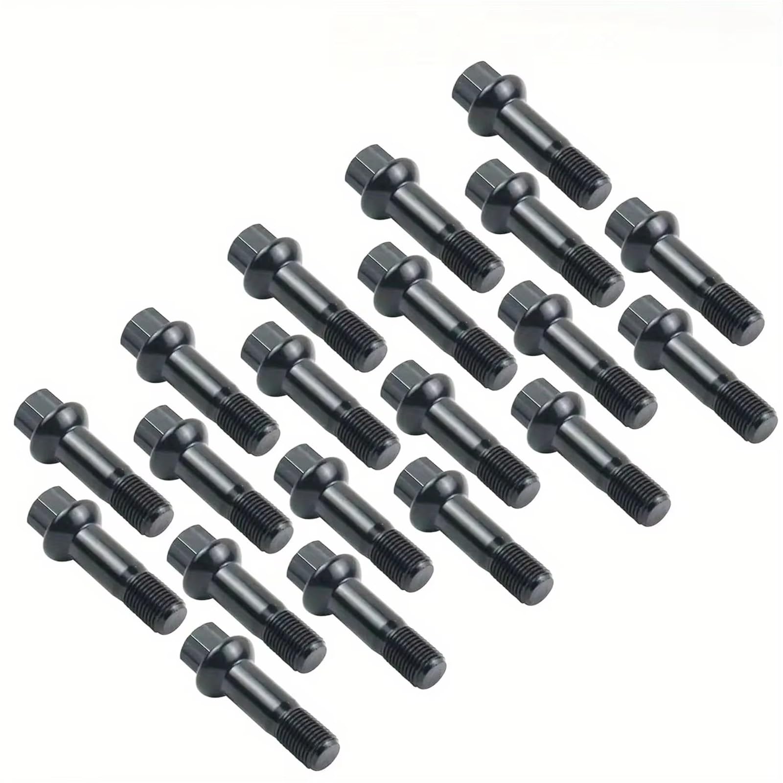 Bulloni ruota auto Compatibile Con Benz Per CLS C257 2017 Set Da 20 Dadi Conici Per Cerchi In Lega Con Testa Sferica Per Il Fissaggio Delle Ruote OEM: 0009907607