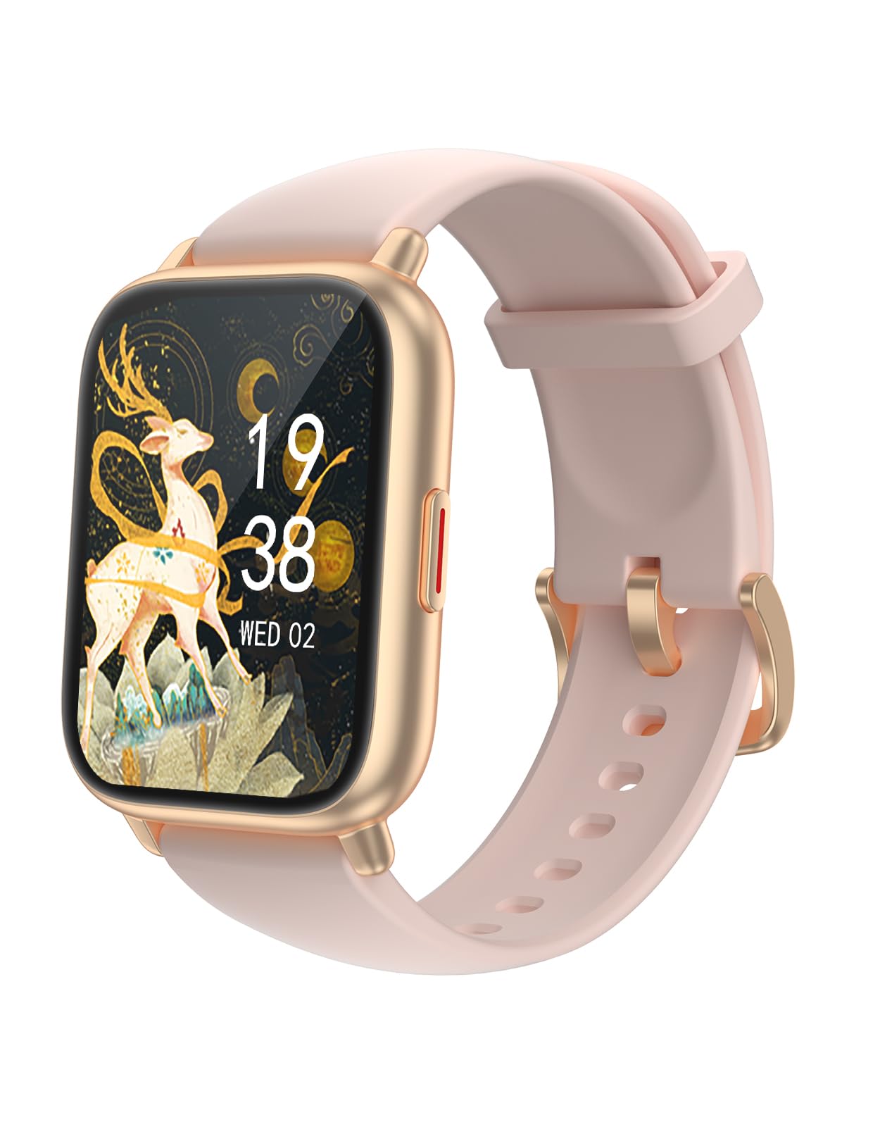 Amazon | RUIMEN スマートウォッチ 通話機能付き レディース Smart