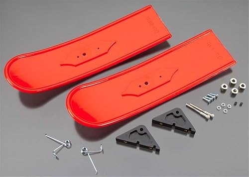 Miniatura 9 de Du-Bro 826 Black Snowbird Skis, Nariz Negro