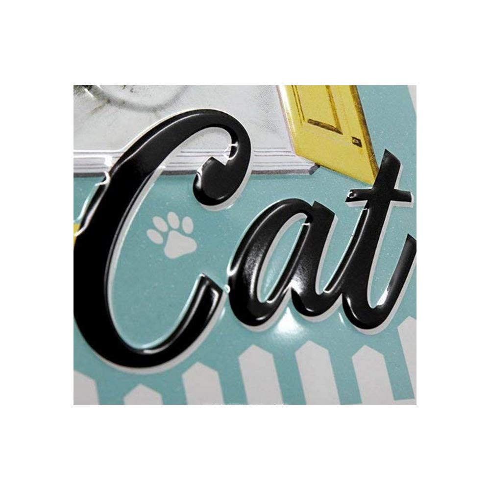 Nostalgic-Art Targa in metallo, Beware of The Cat 20x15 cm 26208