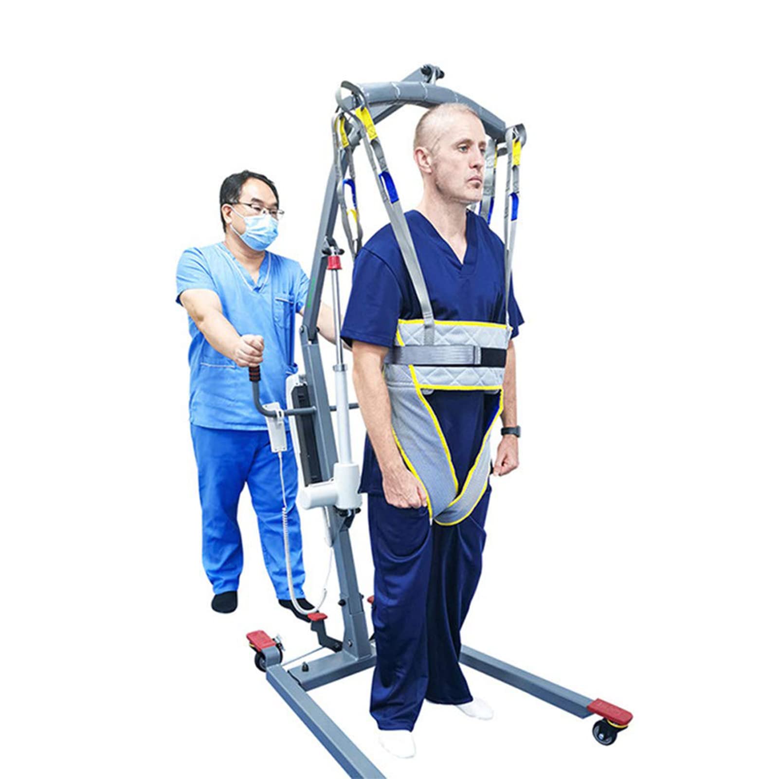 Paciente Honda Levantador Grúa, Walking Training Lift Sling, Cinturón De Transferencia Médica ​elevación para Enfermería, Ancianos, Discapacitados（No Incluye Grua）