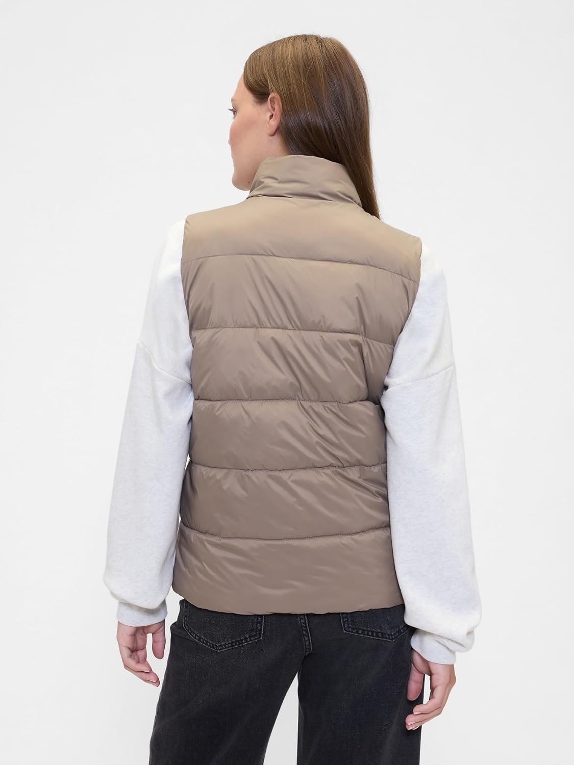 GAP Women's Logo Lightweight Puffer Vest