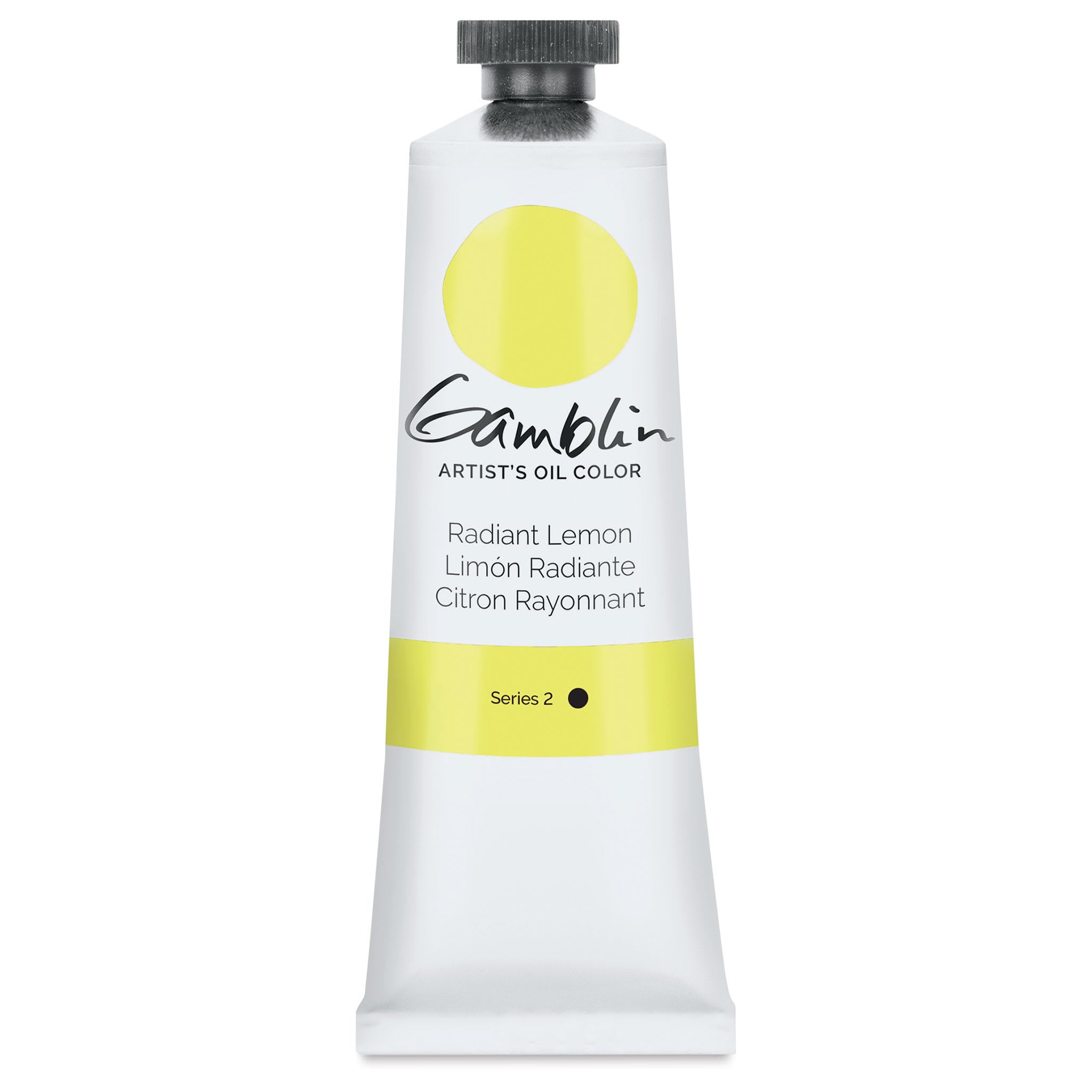 Gamblin : Artist Oil Paint : 37ml : Radiant Lemon