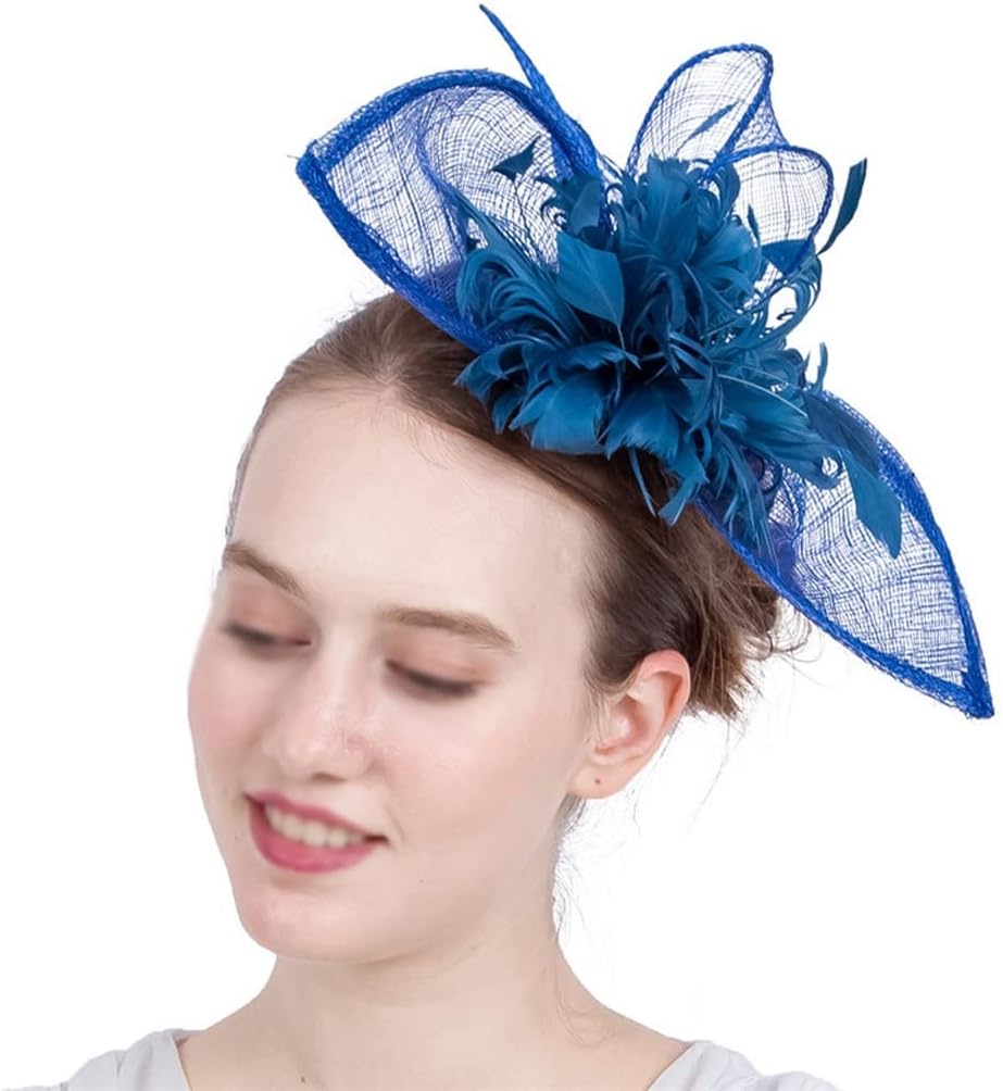 Wedding Hair Fascinator Hat Elegant Lady Party Hats for Adult New Year Birthday Gifts