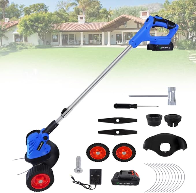 Tagliaerba A Batteria 21V - Senza Batteria, Leggero E Maneggevole, Per Piccoli Giardini E Bordure - Foto 7