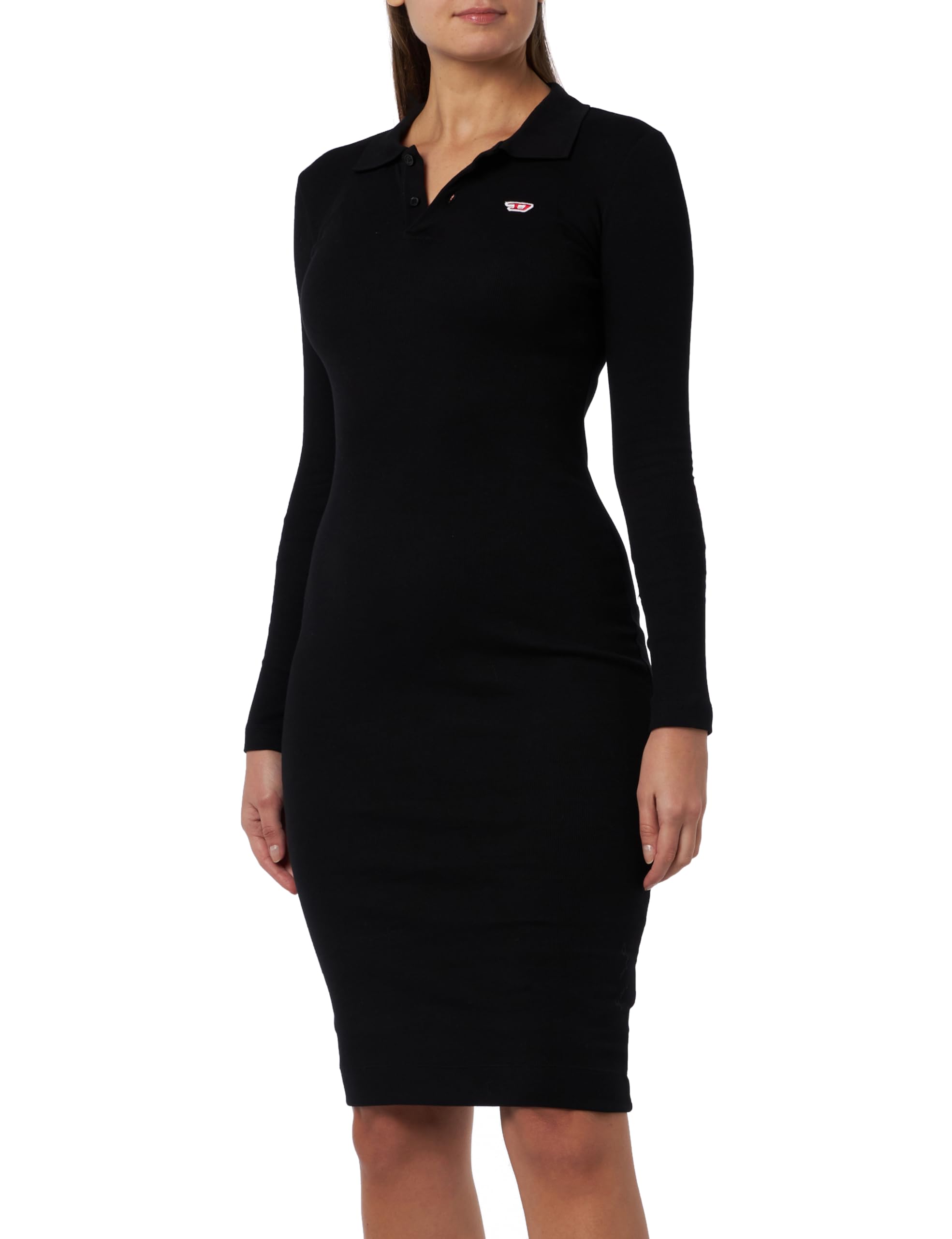 Robe Diesel D-ribenny-ls-d stretch ajustée et confortable - 5