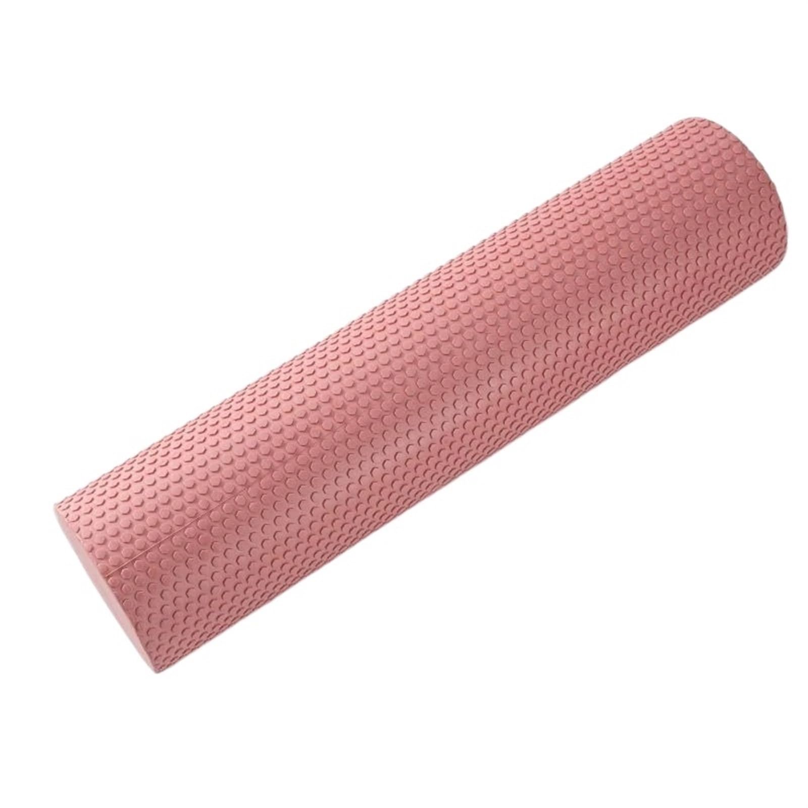 Rodillo de Espuma for Masaje Muscular, Gimnasio, Yoga, liberación, Columna, Deportes, Fitness, Lumbar Rodillo Masajeador(Pink 60CM)