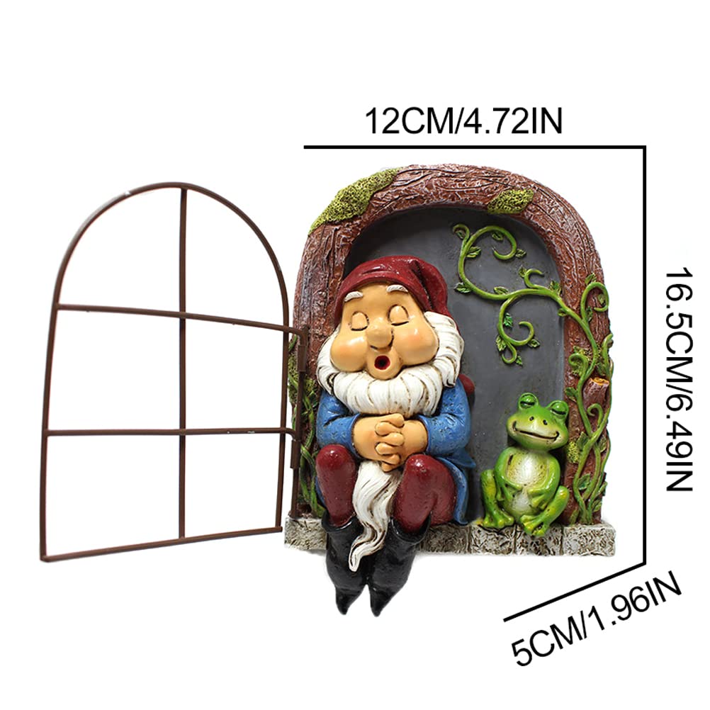 Garden Gnome Statue Tree Ornaments - Image 2