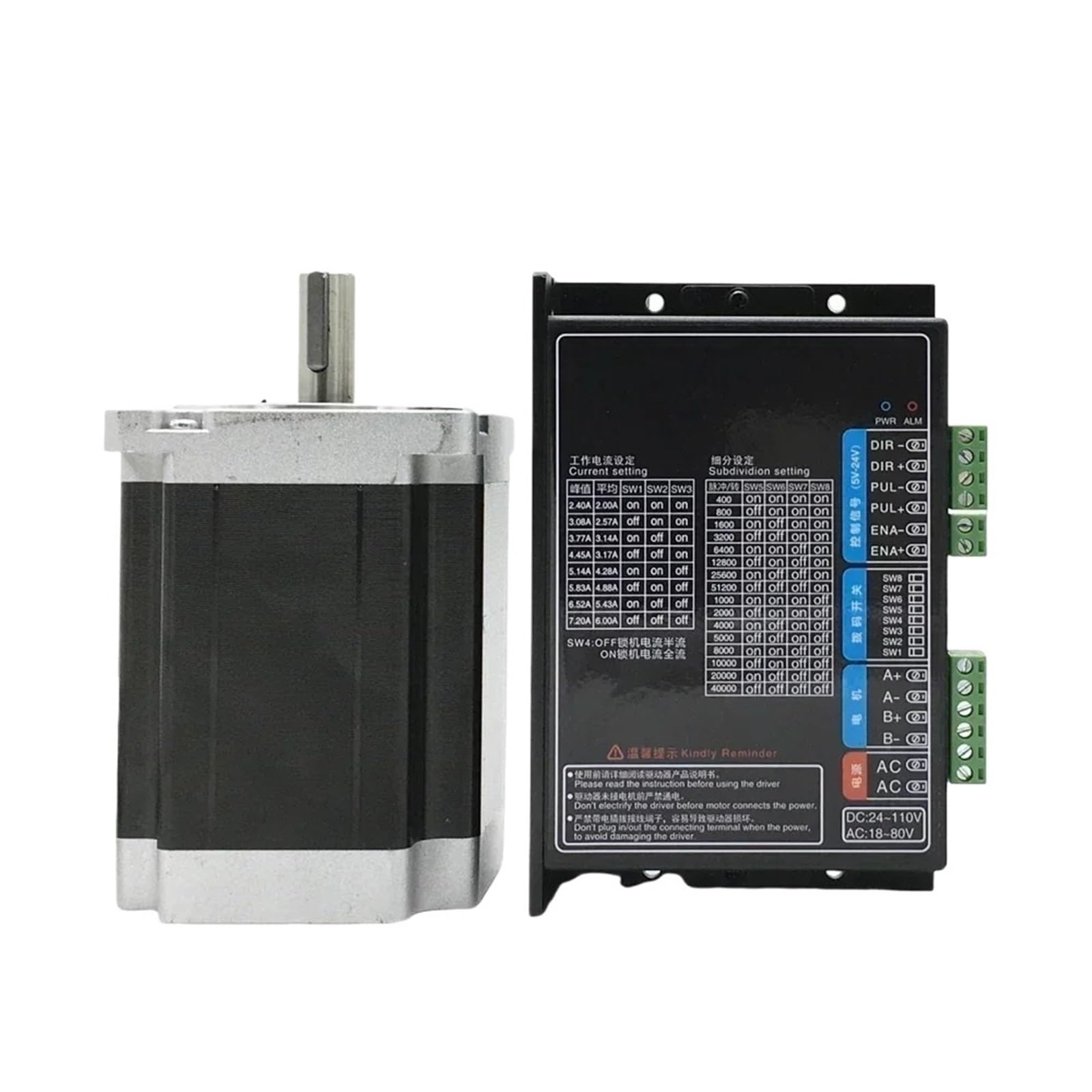 Alimentation 400W et driver 6A pour motorisation pas à pas CNC éliminant les pertes de couple - 5