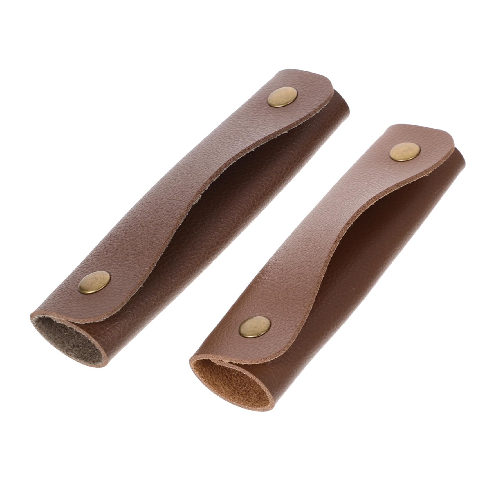 Healvian Envolturas De Manija De Maleta De Equipaje Maleta Protectora De Equipaje Asa De Equipaje Canvas Bag Asas para Maletas Envoltura De Mango De Equipaje Cuero PU 4 Piezas X 4
