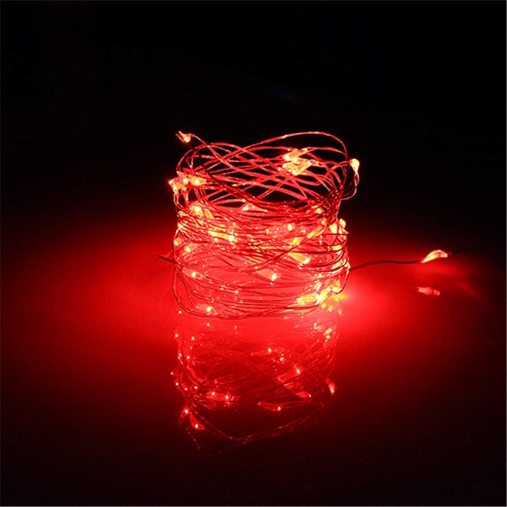 BUYERTIME Fairy String Lights 5M/16.4ft 50 LEDs, Battery AA Operated