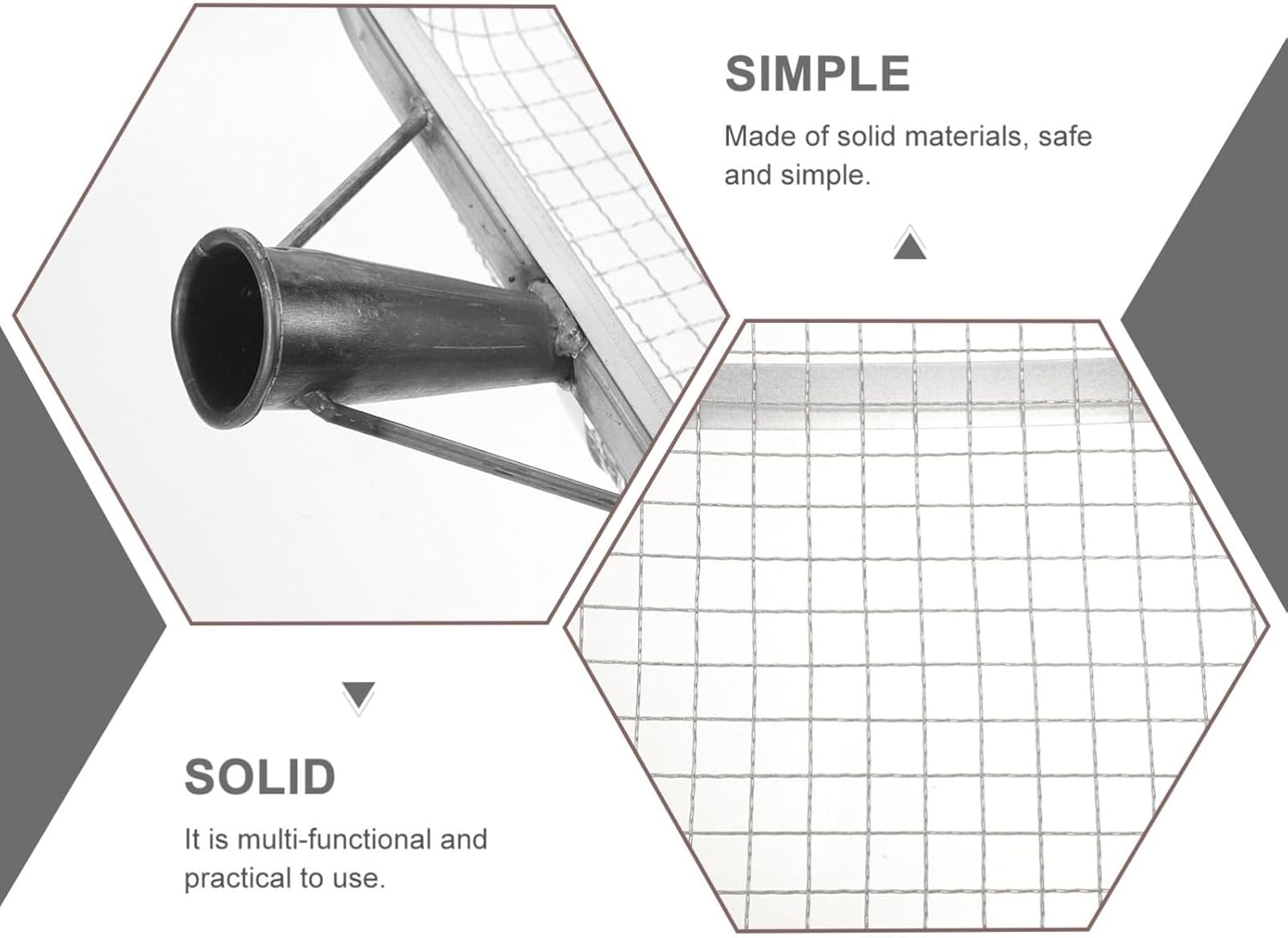 Small Shovel Soil Sieve Corn Sifting Tool Practical Hand Tool for Farming