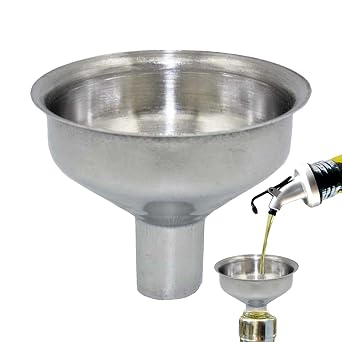 Funnel Roto/Wide Mouth Funnel Wide Mouth Funnel Kitchen Funnel for Filling Bottles/Stainless Steel Funnel Funnel Strainer Funnel Funnel Strainer Stainless Steel Food Grade Funnel for Kitchen