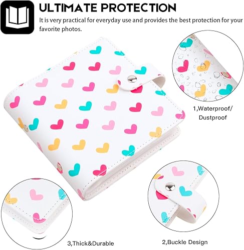 Miniatura 10 de Álbum de fotos de 560 bolsillos para cámara Fujifilm Instax Mini, Polaroid Snap PIC-300 Z2300 cámara instantánea, álbum de fotos 2x3 para Fujifilm