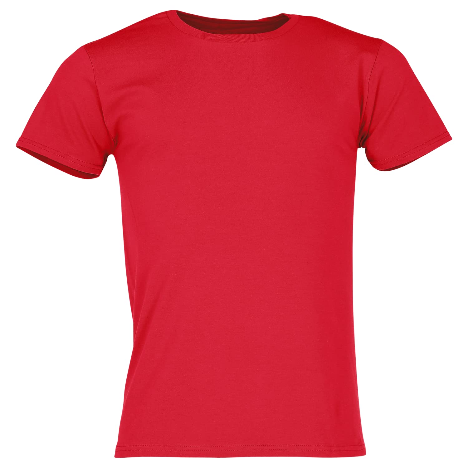 Fruit of the Loom iconic T-shirt, sizes S - 5XL, red, 3XL