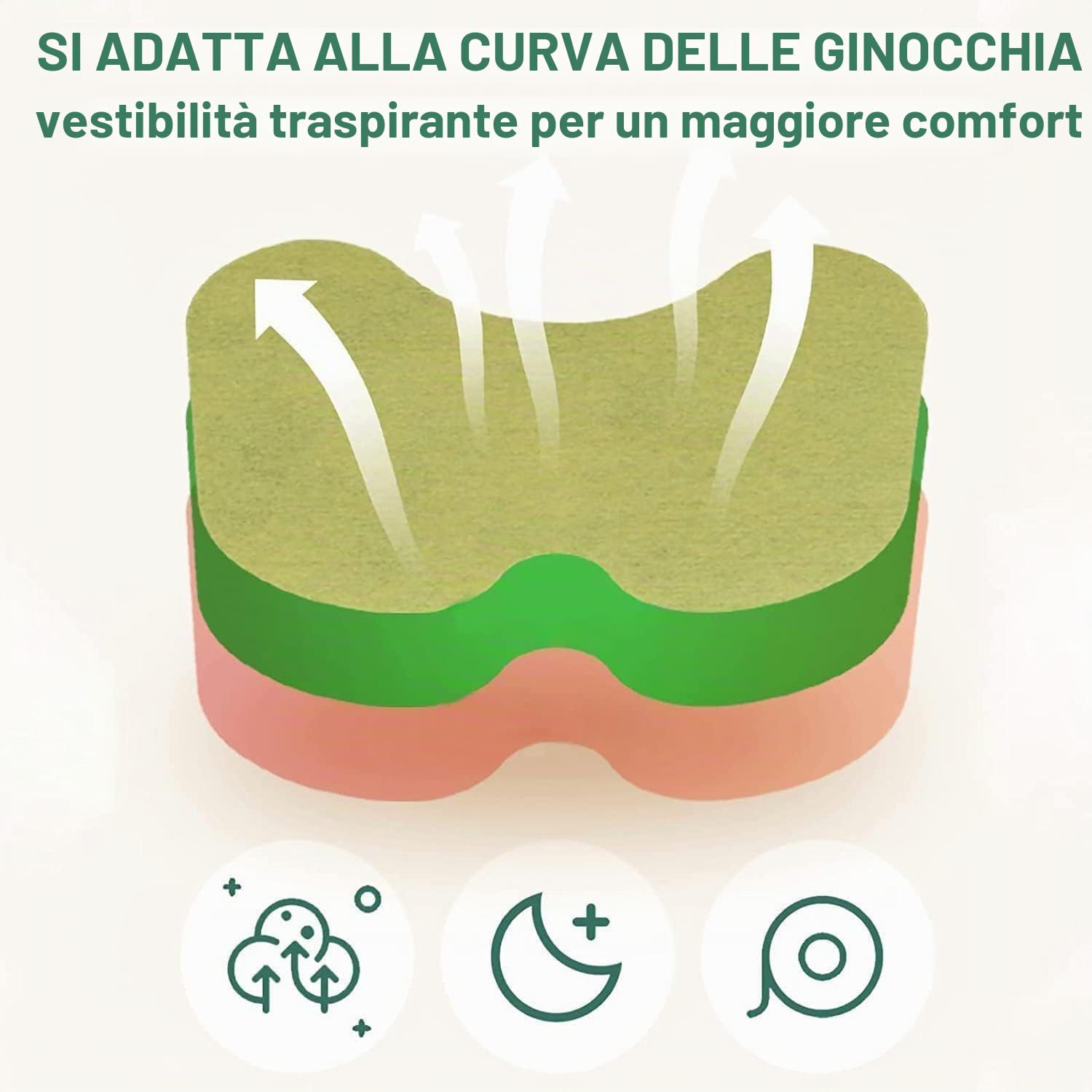 MQUPIN Cerotto per alleviare il dolore al ginocchio, 56 cerotti per alleviare il dolore, Cerotti per alleviare il dolore di assenzio per ginocchio, schiena, collo, infiammazione della spalla
