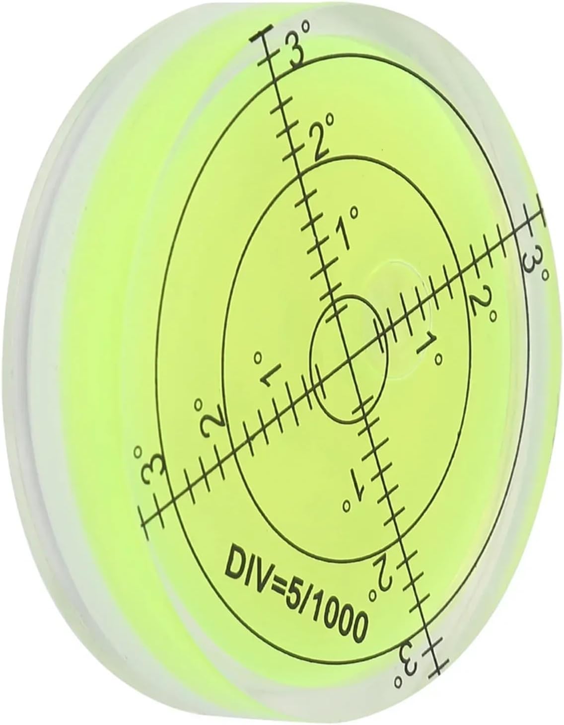Small Level Bubble 60mm Diameter Measuring Tool Round Level Bubble with Scale for Camera Balance Round Bubble Level