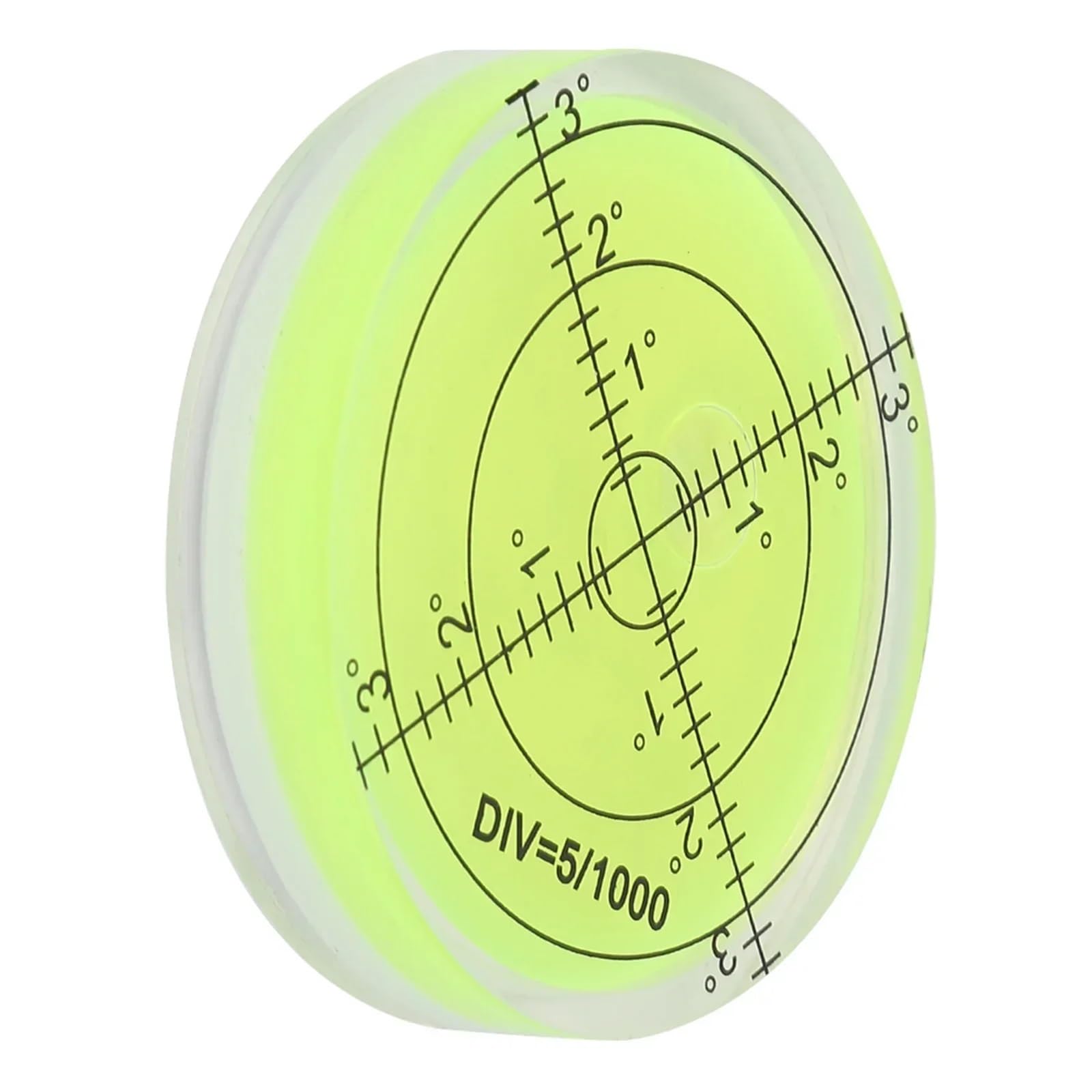 Outil de mesure de petite bulle de 60mm de diamètre, niveau à bulle rond avec échelle for Balance de caméra, niveau à bulle rond