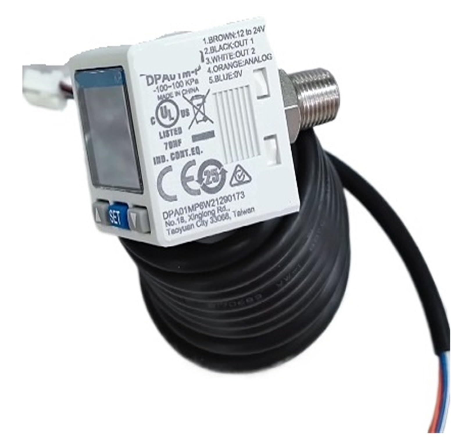 CLBSWYEJK DPA01M-P DPA10M-P Pressure Sensor Pneumatic Pressure Gauge(DPA10M-P)
