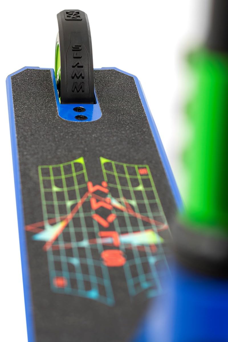 Slamm Classic - Patinete completo de acrobacias 110 ruedas de aluminio | Cubierta de aleación de 4.5 pulgadas con conector de cuello extruido y recortado | Patinete de truco para principiantes