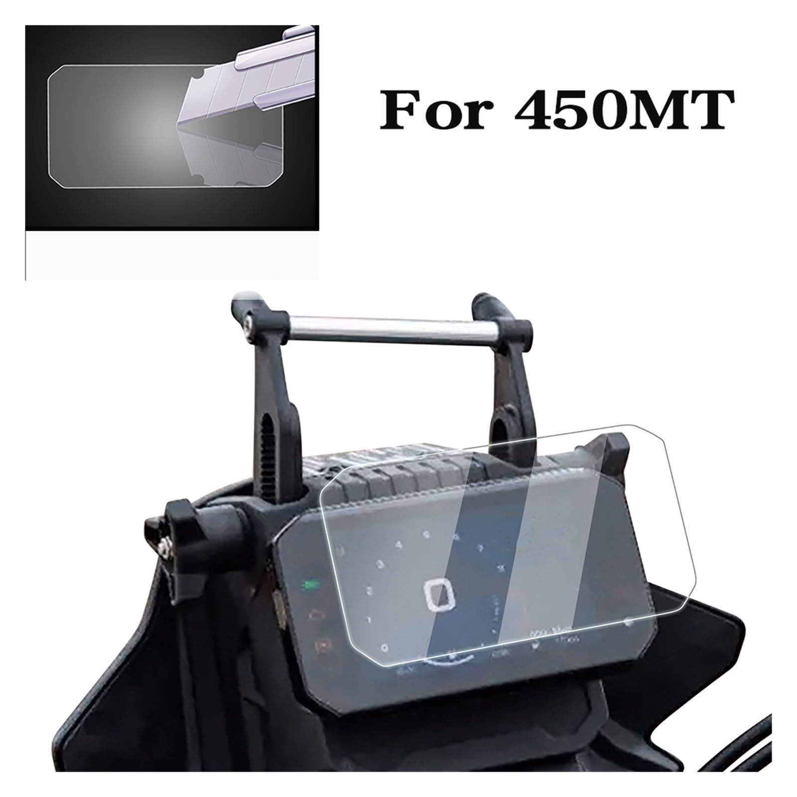 Displayschutzfolie Für CFMOTO MT450 Armaturenbrett-Displayschutzfolie