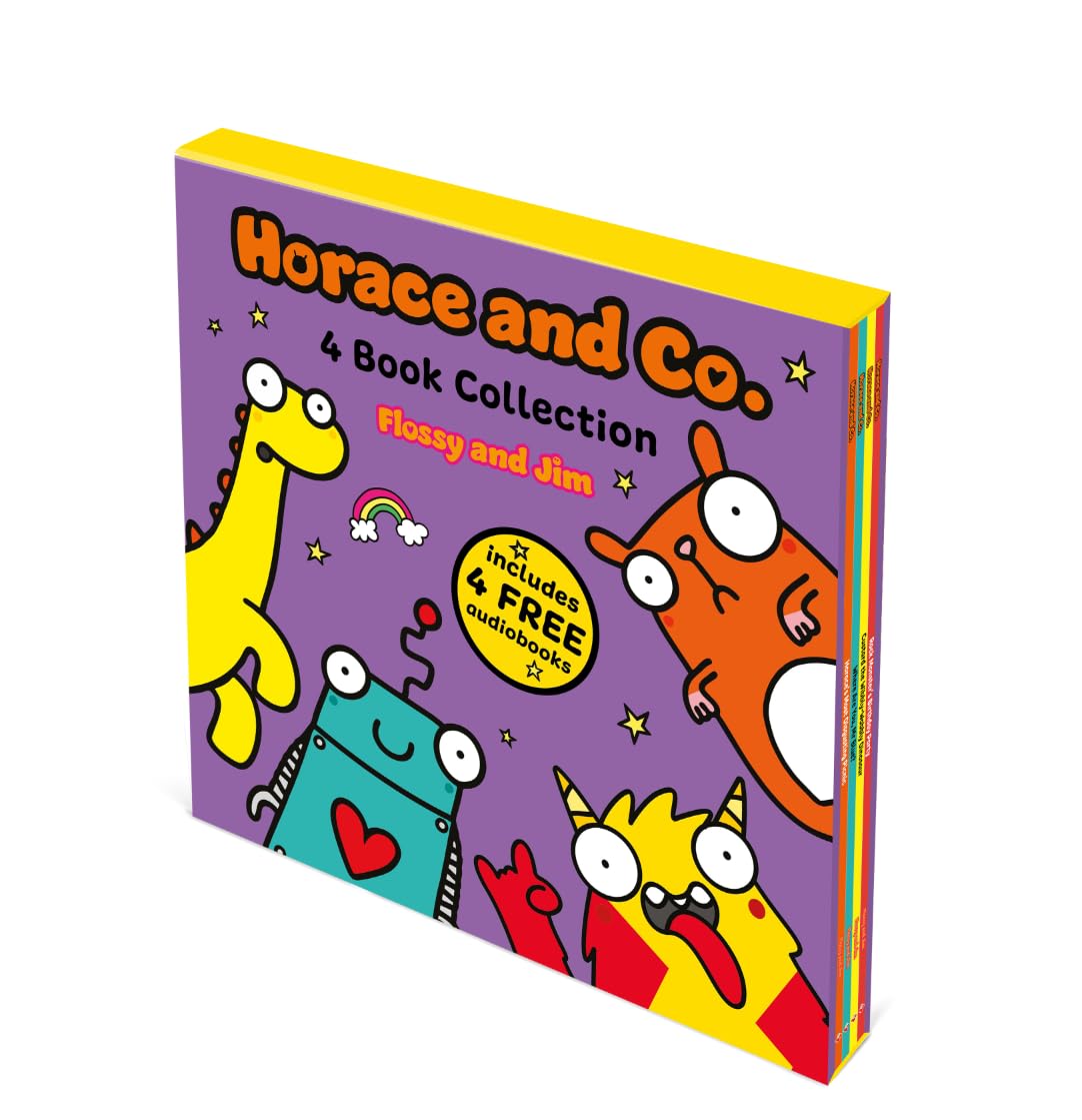 Horace and Co 4 Book Collection by Flossy and Jim (Boxed pack)