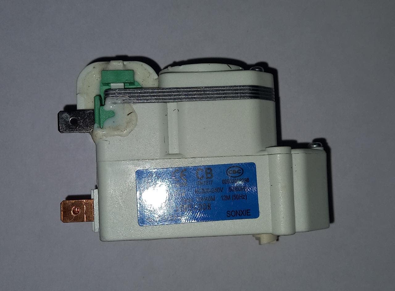 Sanavya® Refrigerator Defrost Timer Defrost Switch Compatible for (LG 3 Pin Down & 1 Pin up Side)