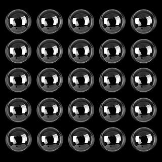 50PCS - Mini Bobo Balloons Clear, Small Clear Balloons Bubbles Globos Burbuja Transparente Balloons for LED Light Up Balloons Wedding Birthday Baby Shower Party Decorations (8inch)
