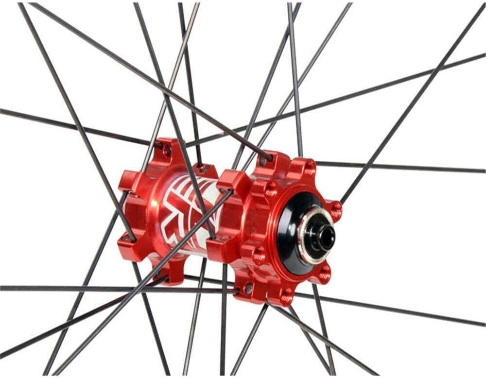 赤いバイクホイール ディスクブレーキ付き Amazon | ロードバイク ホイール 自転車ホイール 26「/27.5」バイク