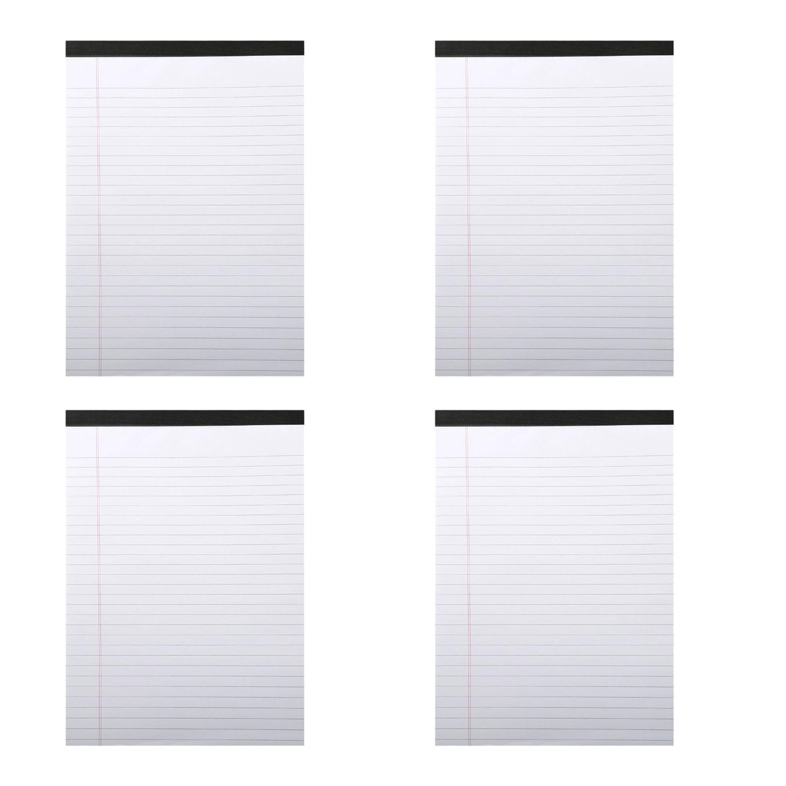 4 blocchi per appunti colorati formato lettera 50 fogli per studenti pianificazione quotidiana professionale formato lettera blocco note forniture blocco note eleganti tearable notebook