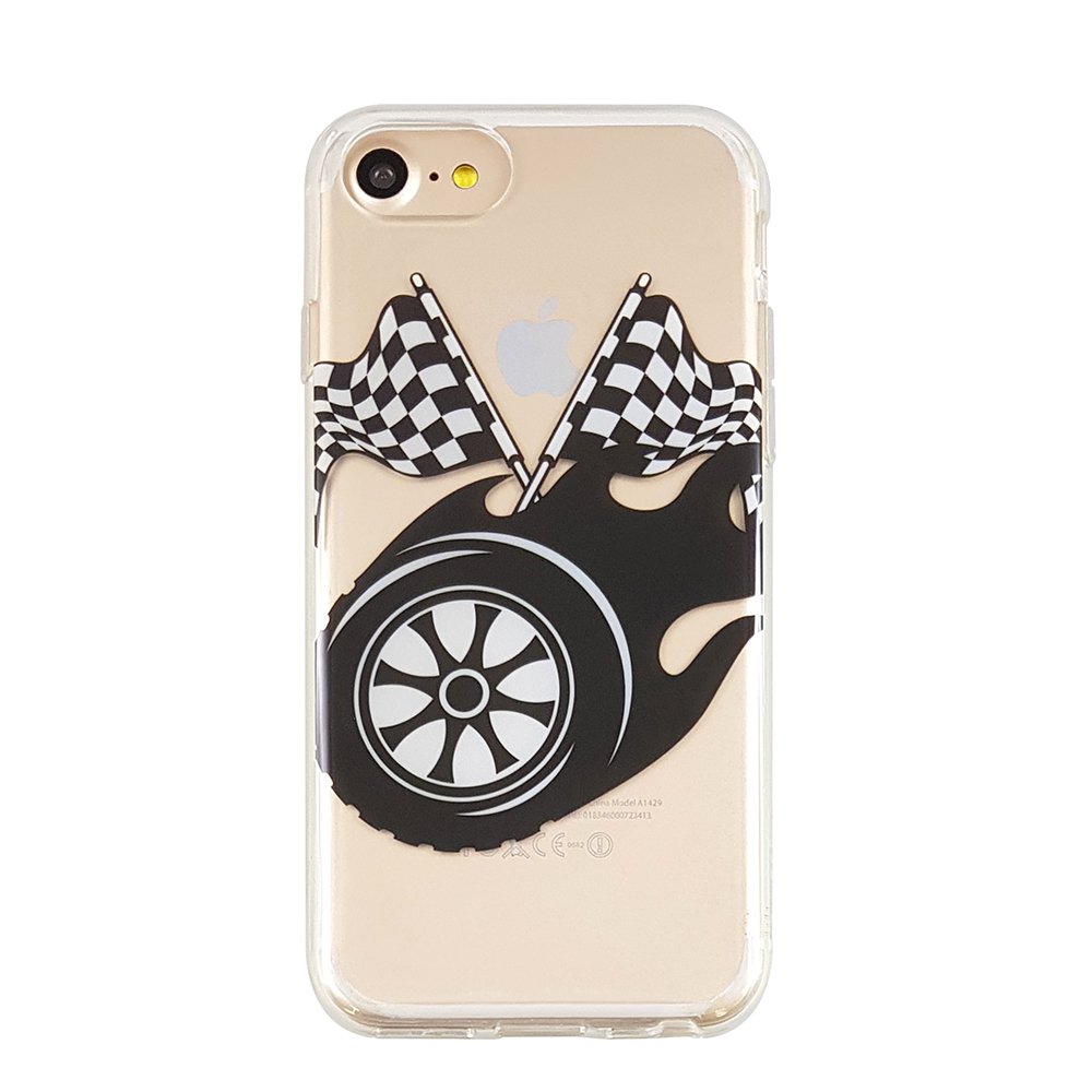 Uunique London iPhone 8/7 Augmented Reality Speed Flag Hard Shell