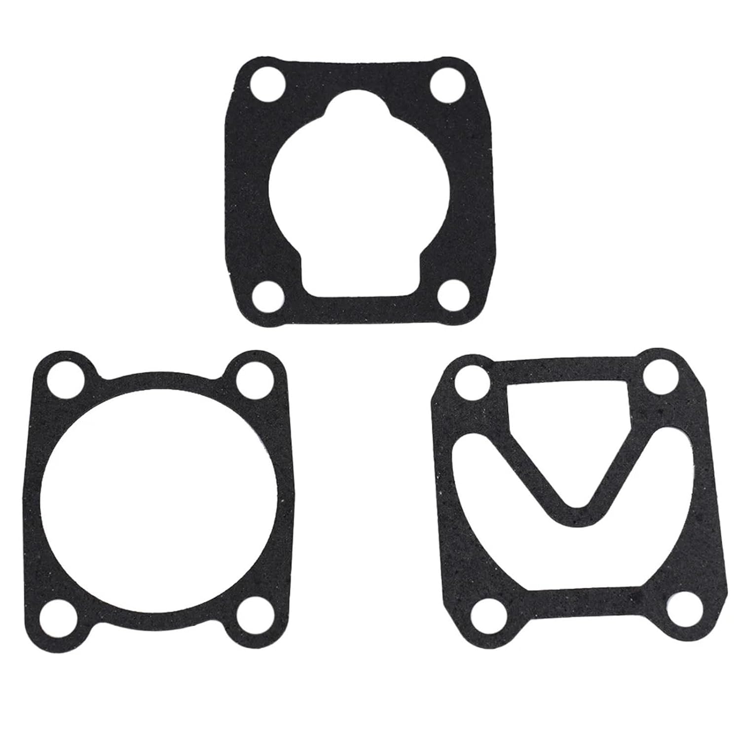 3-in-1 Air Compressor Repair Kit Cylinder Head Valve Plate Gaskets Washers Replacement Parts Professional Maintenance Tool(A)