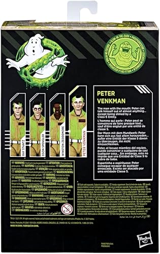 Miniatura 6 de Hasbro Ghostbusters Plasma Series Glow-in-The-Dark Peter Venkman - Figura clásica coleccionable de 1984 a escala de 5.9 in, para niños de 4 años en