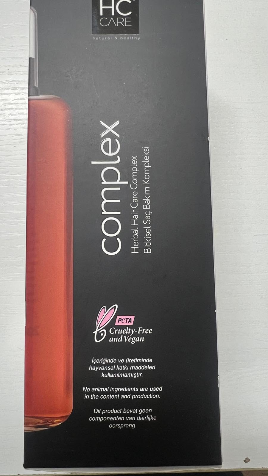 HC Care Complex Bitkisel Saç Bakım Yağı 200 ml – Pflanzenbasiertes Haarpflegeöl & Pflegekomplex, Saç Serumu ve Yağı, Für alle Haartypen, 200 ML Büyük Boy