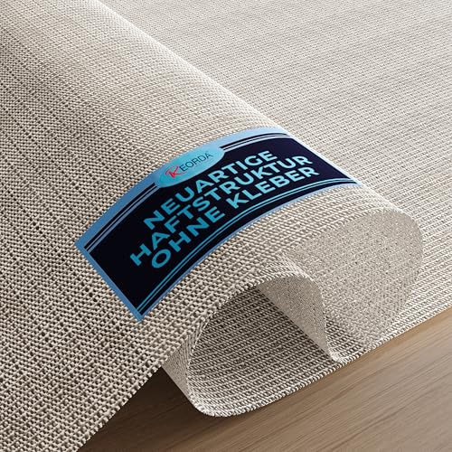 Reorda rutschfeste Teppichunterlage – (EXTRA STARKER Halt) Anti-Rutsch-Matte für Teppiche & Läufer | zuschneidbar, universell einsetzbar für alle Böden