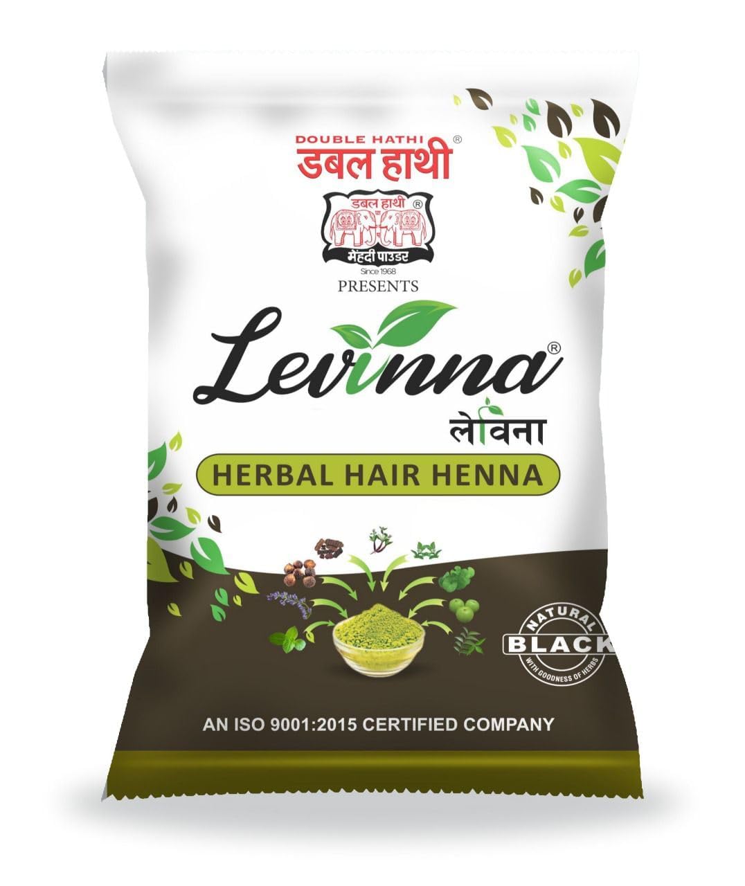 Levinna Hair Henna - Black (Pack of 5)(40gm each)-image-23