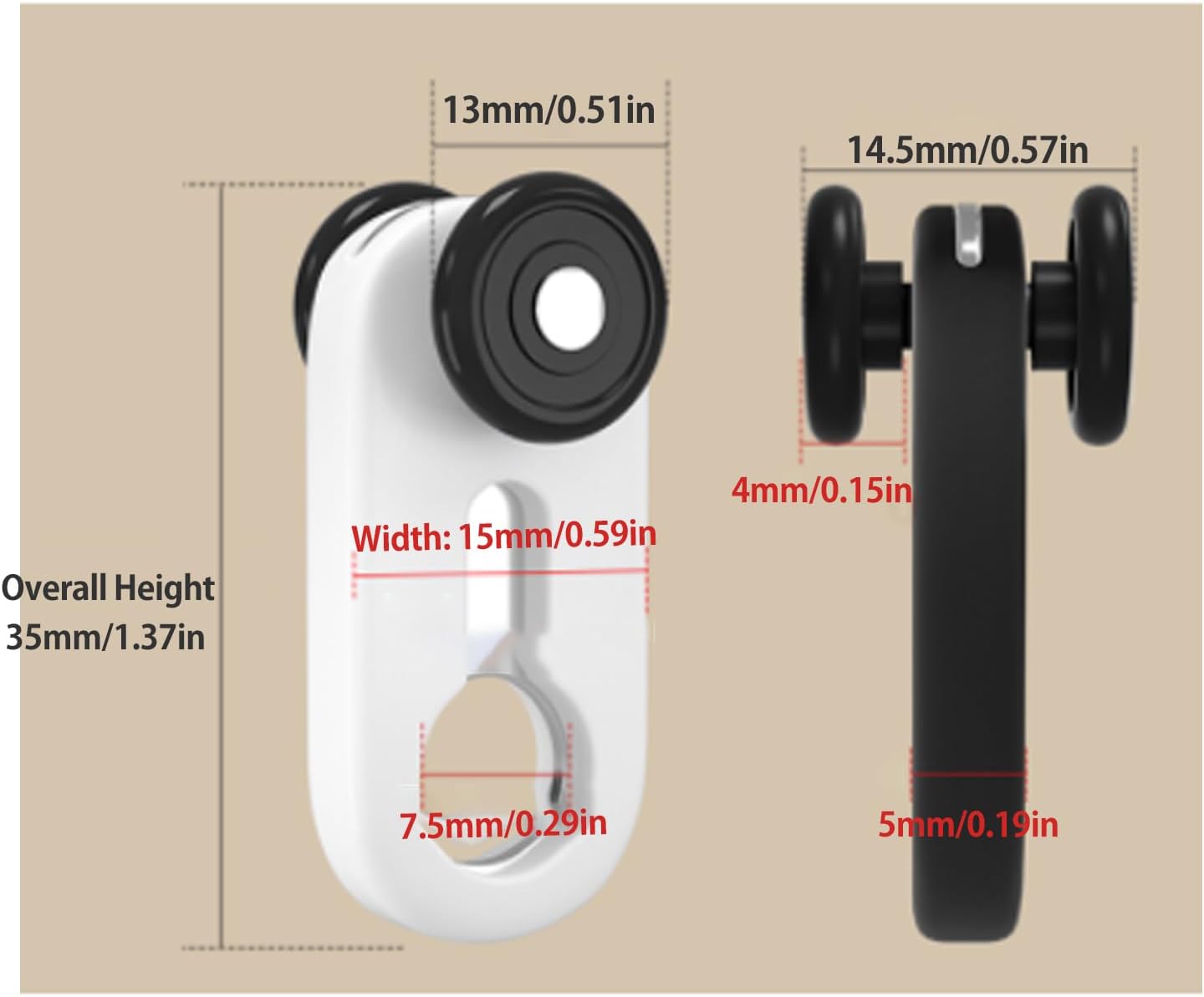 Curtain Tracks Pulley, Aluminium Alloy Heavy-duty Curtain Rail Pulleys Runners - Black (100 pcs)