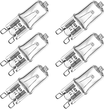 Halogen-Oven-Lamp/Special Oven / G9-Socket/dimmable / 25 Watt/warmwhite - 2700k / for Over 200 Degrees [Energy Class G]