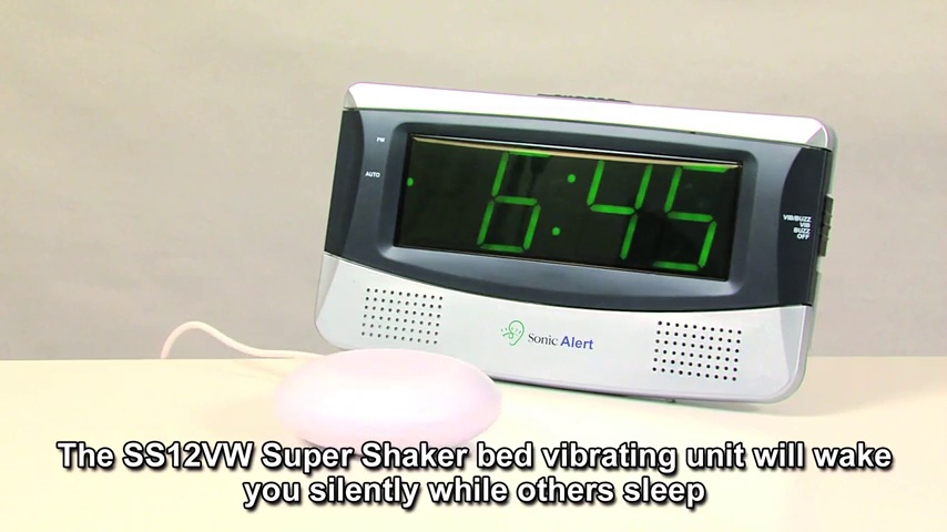 Amazon.com: Sonic Alert Large Digital Clock, Loud Alarm Clock for