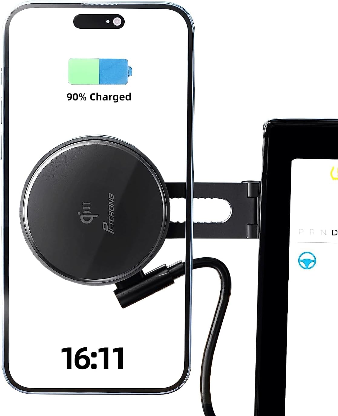 peterong magsafe qi2 charger car mount for tesla Egypt Ubuy