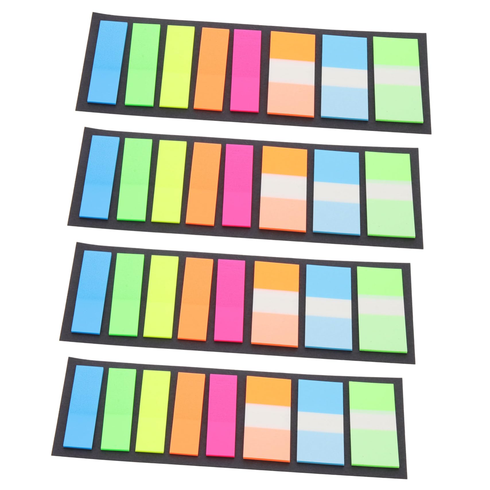 Abaodam 5stücke Bunte Selbstklebende Lesestreifen Transparente Index Tabs Für Schüler Wiederverwendbare Seitenmarkierungen Leichtes Design Für Einfaches Markieren Und Hervorheben