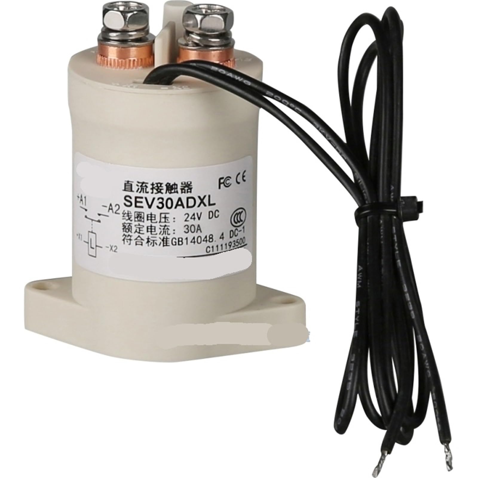 LKPEHTAGN SEV30AD SEV30BD 1000V 30A high Voltage HV Charging Station DC Contactor Direct Current Power Relay(48V,1NC)